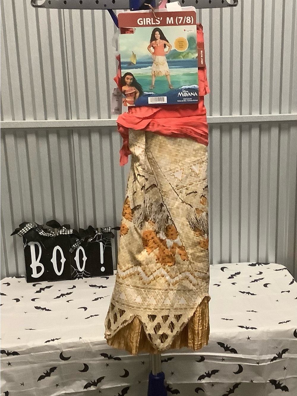 Girls' Disney Moana dress size medium (7/8)….age 7+